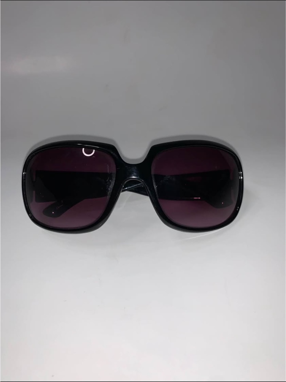 Nine west Classic Women's Sunglasses - Black Frame with Dark Purple Lenses